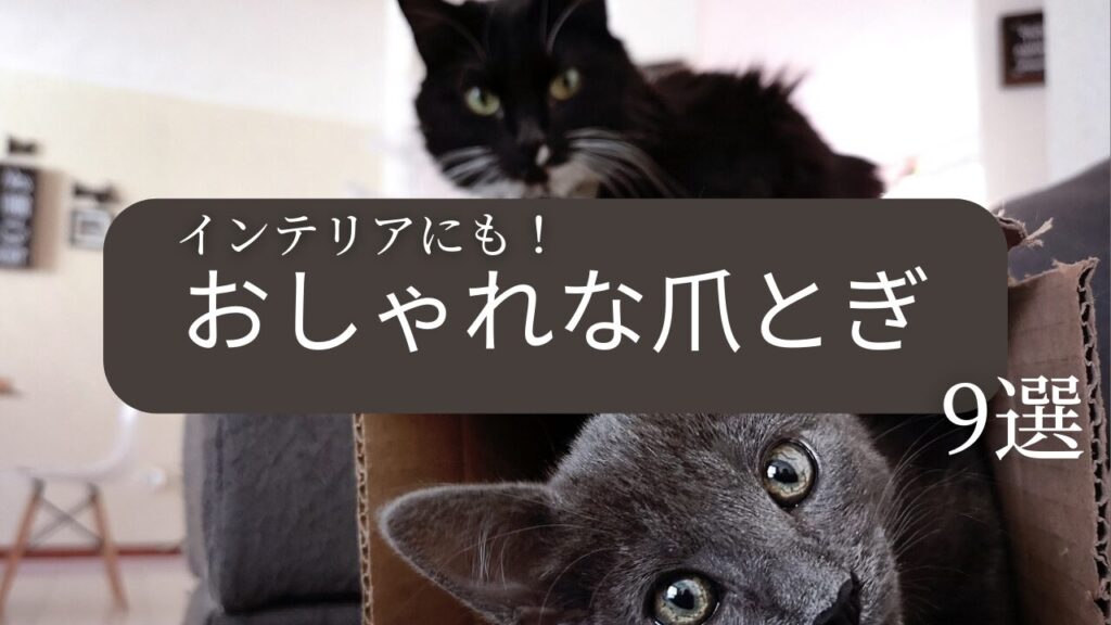 おしゃれな爪とぎ9選