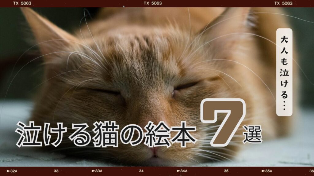 大人も泣ける…泣ける猫の絵本おすすめ7選