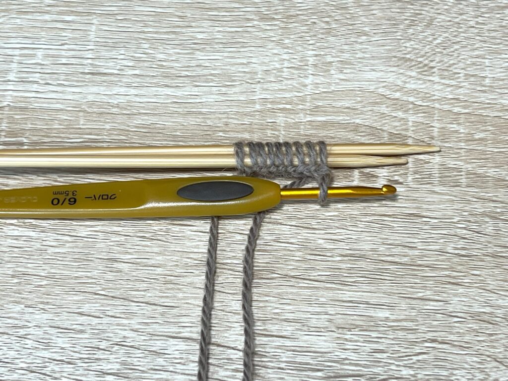 かぎ針を使った作り目の数え方