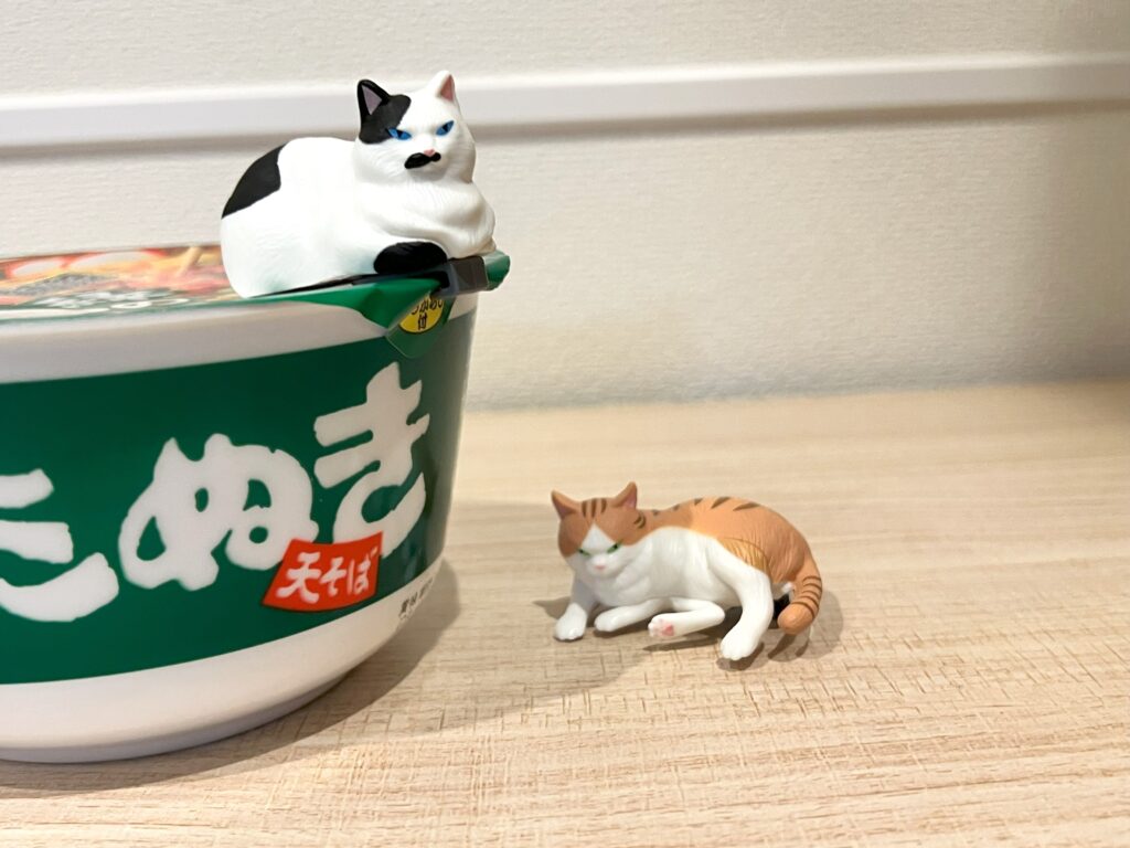 番猫ヌードルクリップ