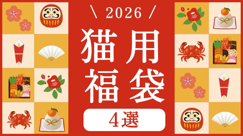 猫ちゃんに買ってあげたい猫用福袋4選【2026】