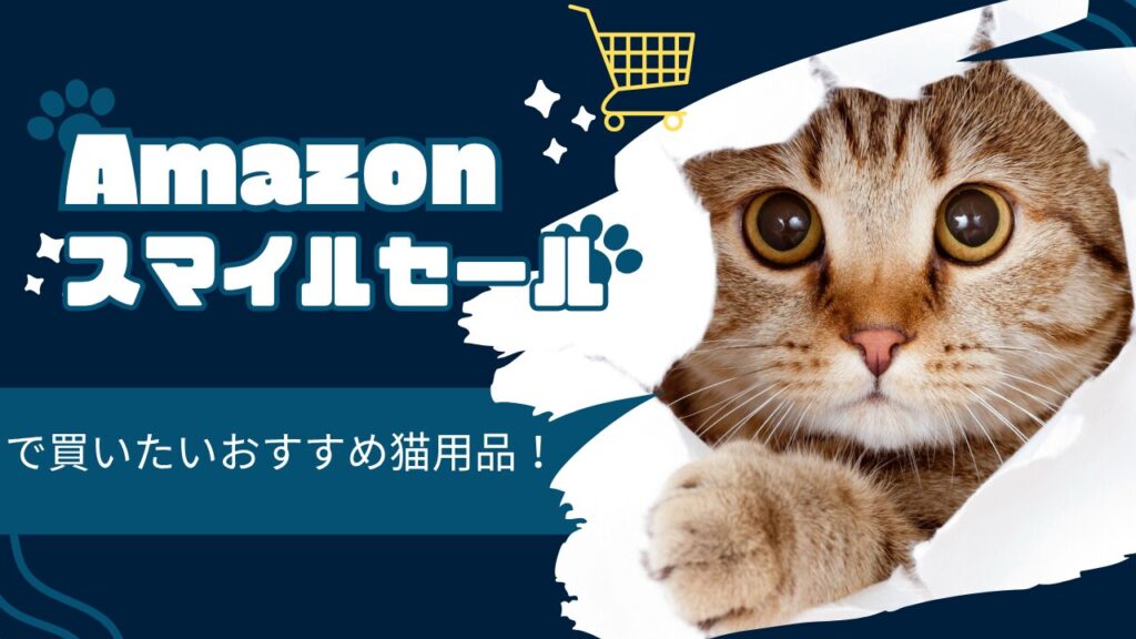 Amazonスマイルセールで買いたいおすすめ猫用品！