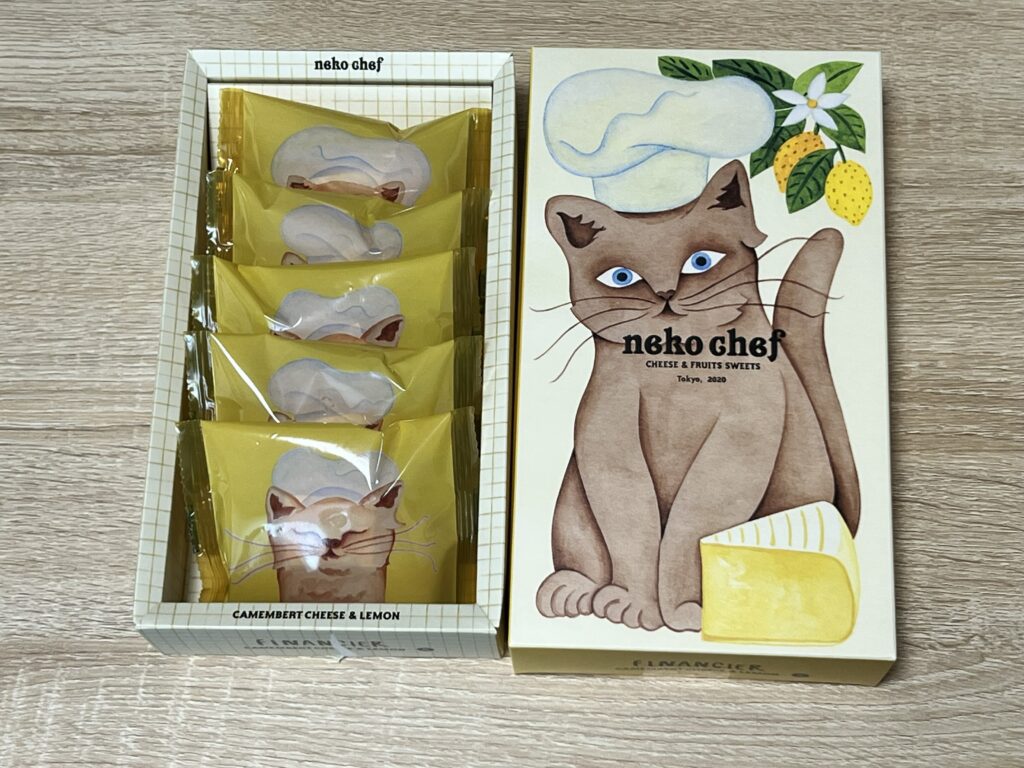 ネコシェフのフィナンシェ