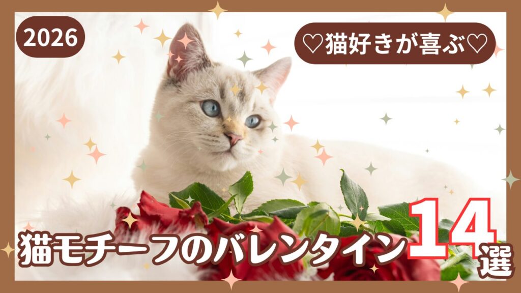 猫好きが喜ぶ♡猫モチーフのバレンタイン14選【2026】