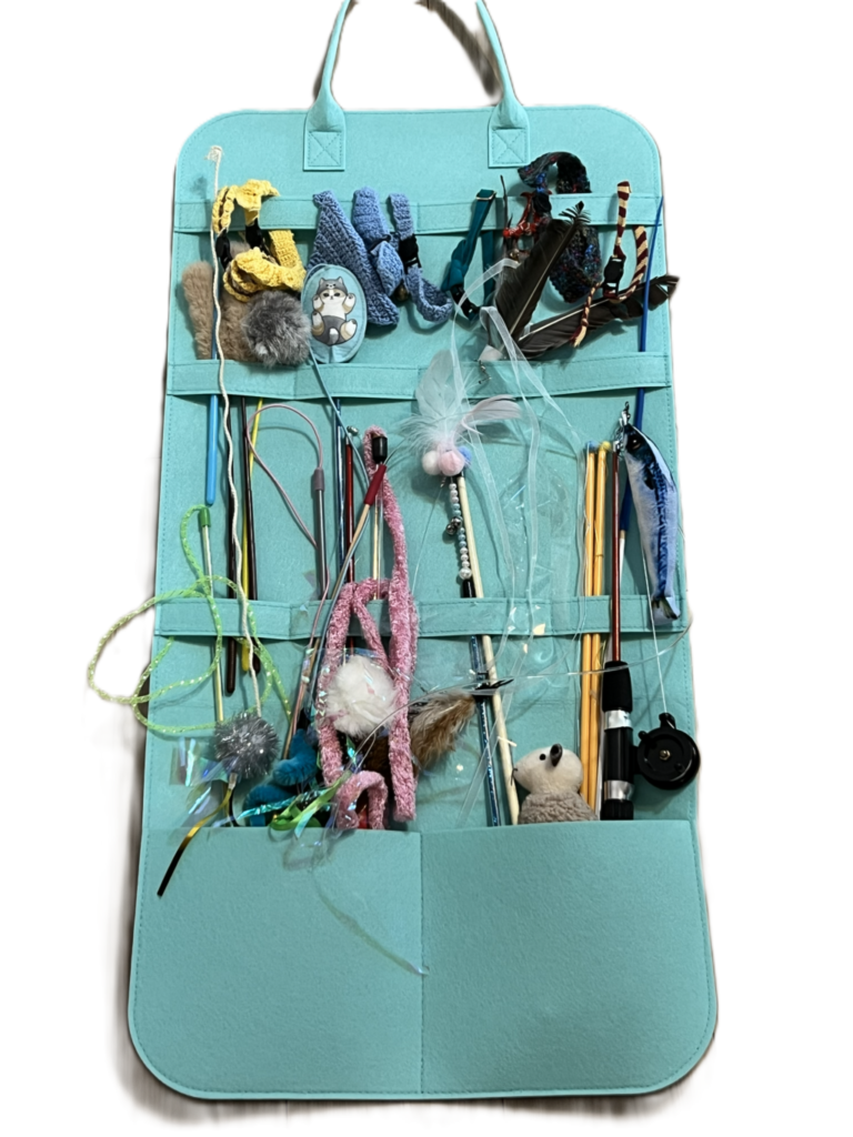 ねこじゃらし収納バック