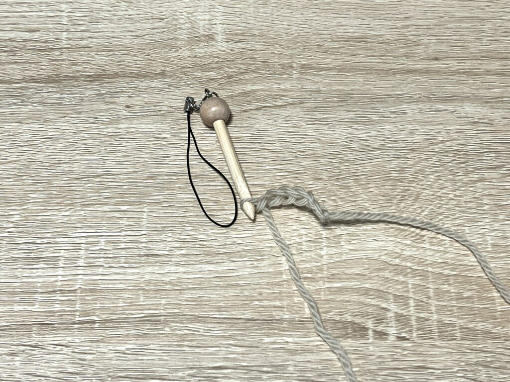 かぎ針ストラップ