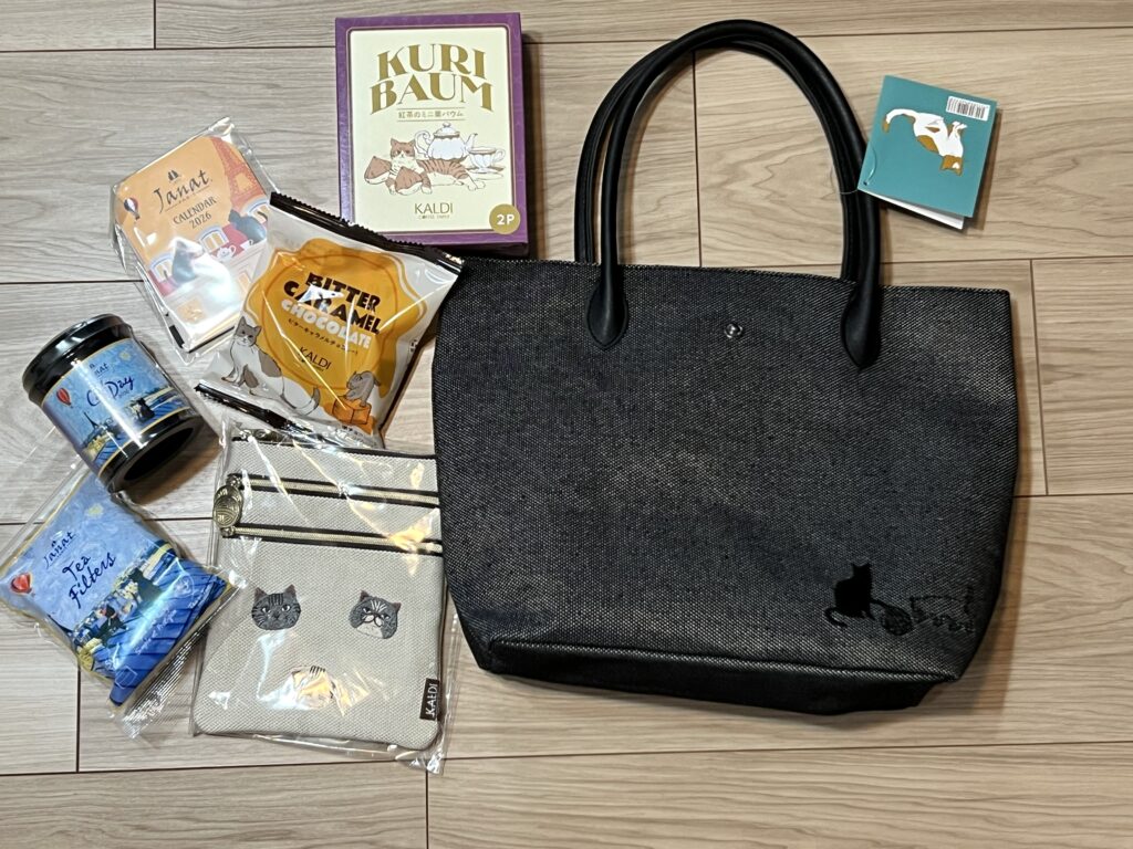 カルディのネコの日バック