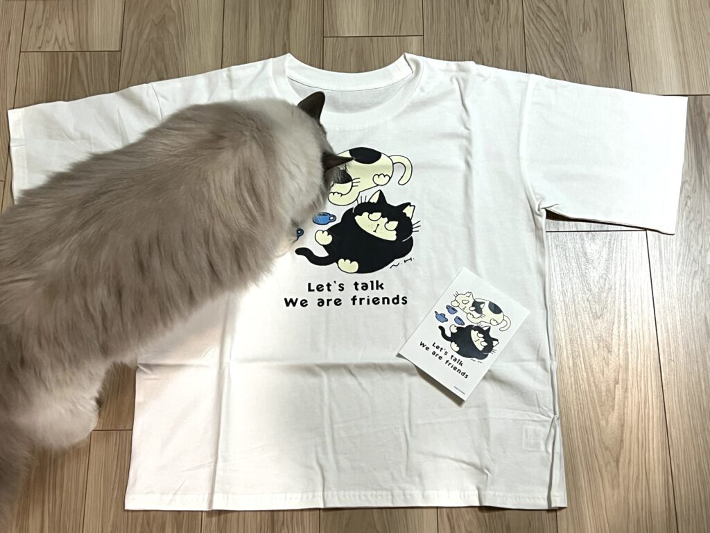 フェリシモ猫部Tシャツ