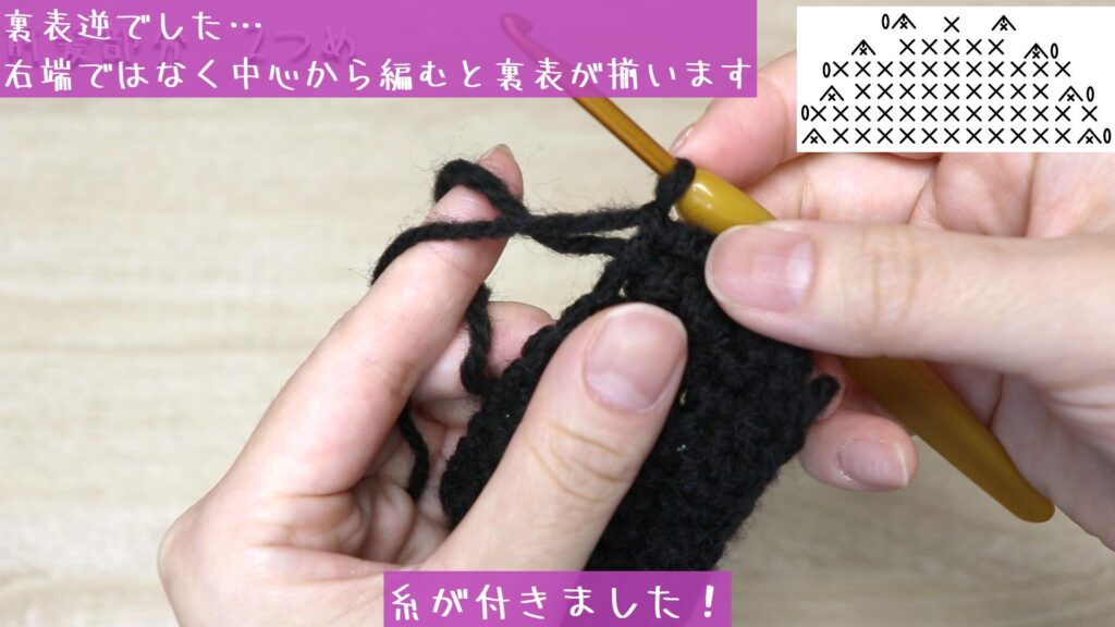 糸が付きました!