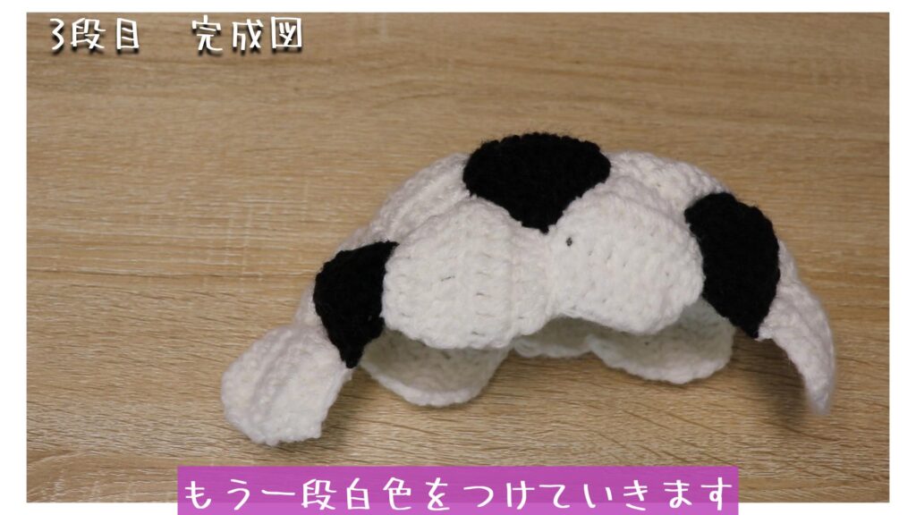 もう一段白色をつけていきます