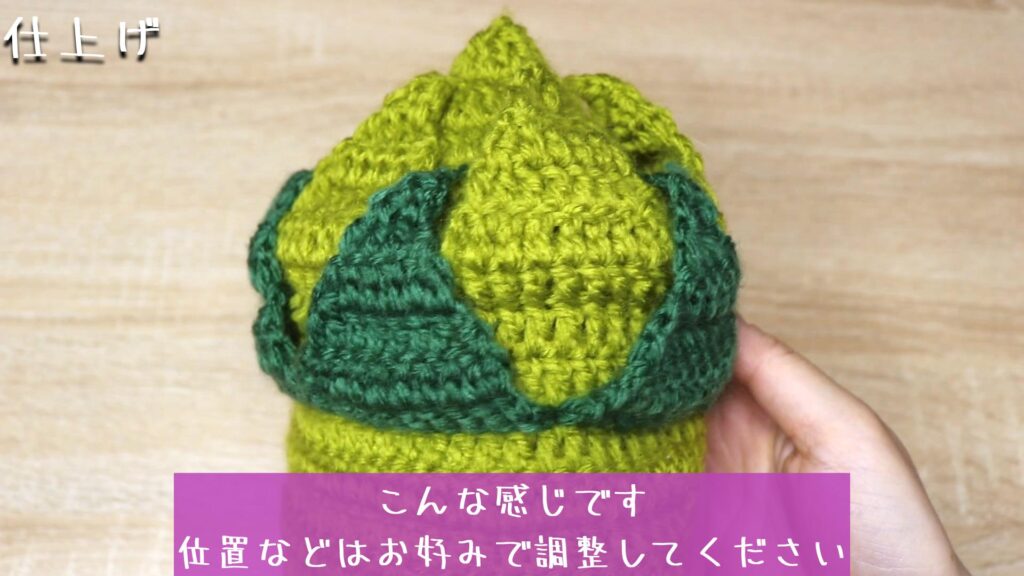 こんな感じです。
位置などはお好みで調整してください。